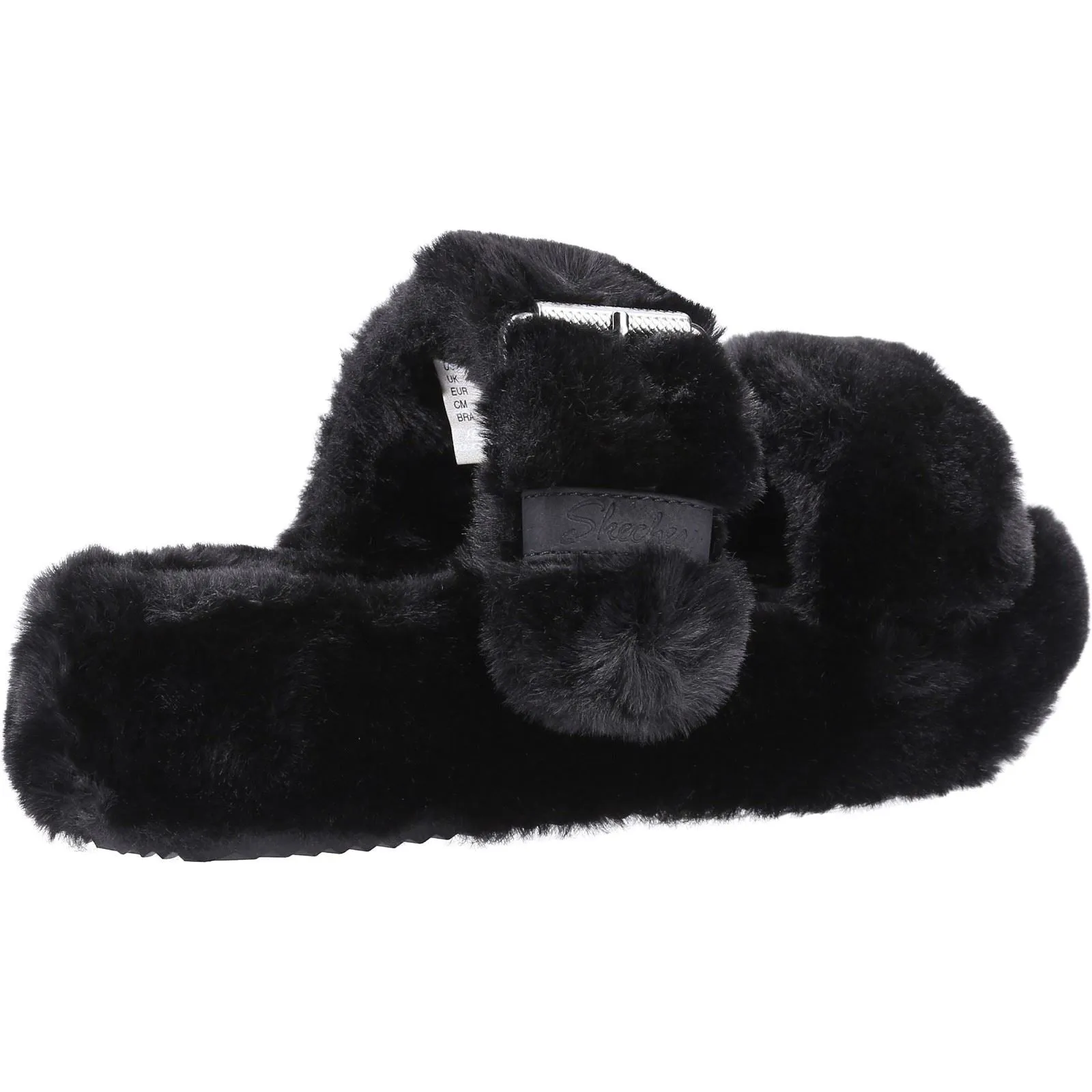 Skechers 167238 Cozy Wedge Hausschuhe für Damen mit weiter Passform