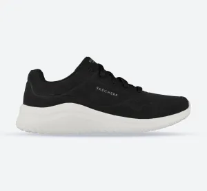 Skechers 232209 Ultra Flex 2.0 Vicinity Sneakers für Herren, weite Passform, Schwarz/Weiß