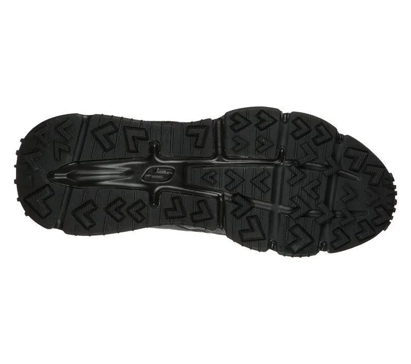 Skechers 237214 Air Envoy Wasserabweisende Outdoor-Sneaker für Herren in weiter Passform - Schwarz