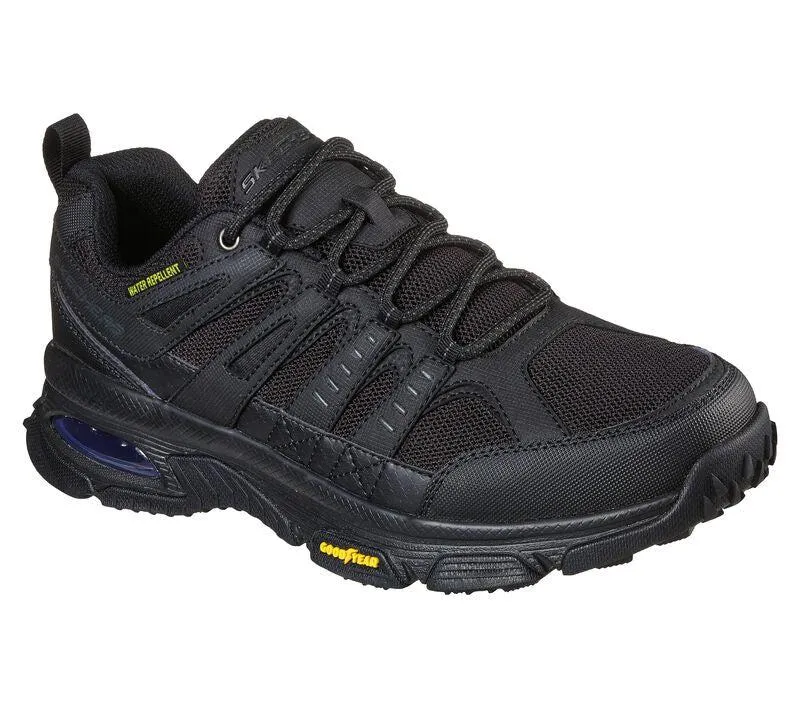 Skechers 237214 Air Envoy Wasserabweisende Outdoor-Sneaker für Herren in weiter Passform - Schwarz