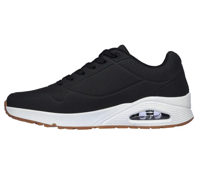Skechers 52458 Uno - Stand On Air Walking-Sneaker für Herren in weiter Passform