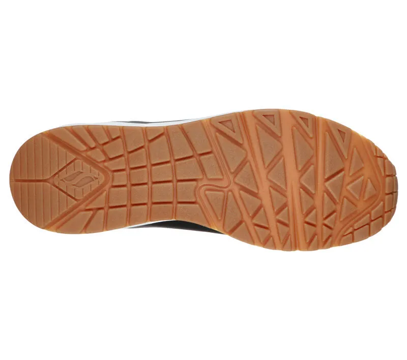 Skechers 52458 Uno - Stand On Air Walking-Sneaker für Herren in weiter Passform
