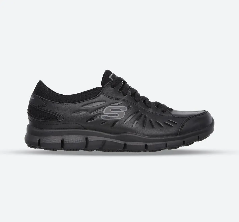 Skechers 76551EC Eldred Berufs-Sneaker für Damen mit weiter Passform
