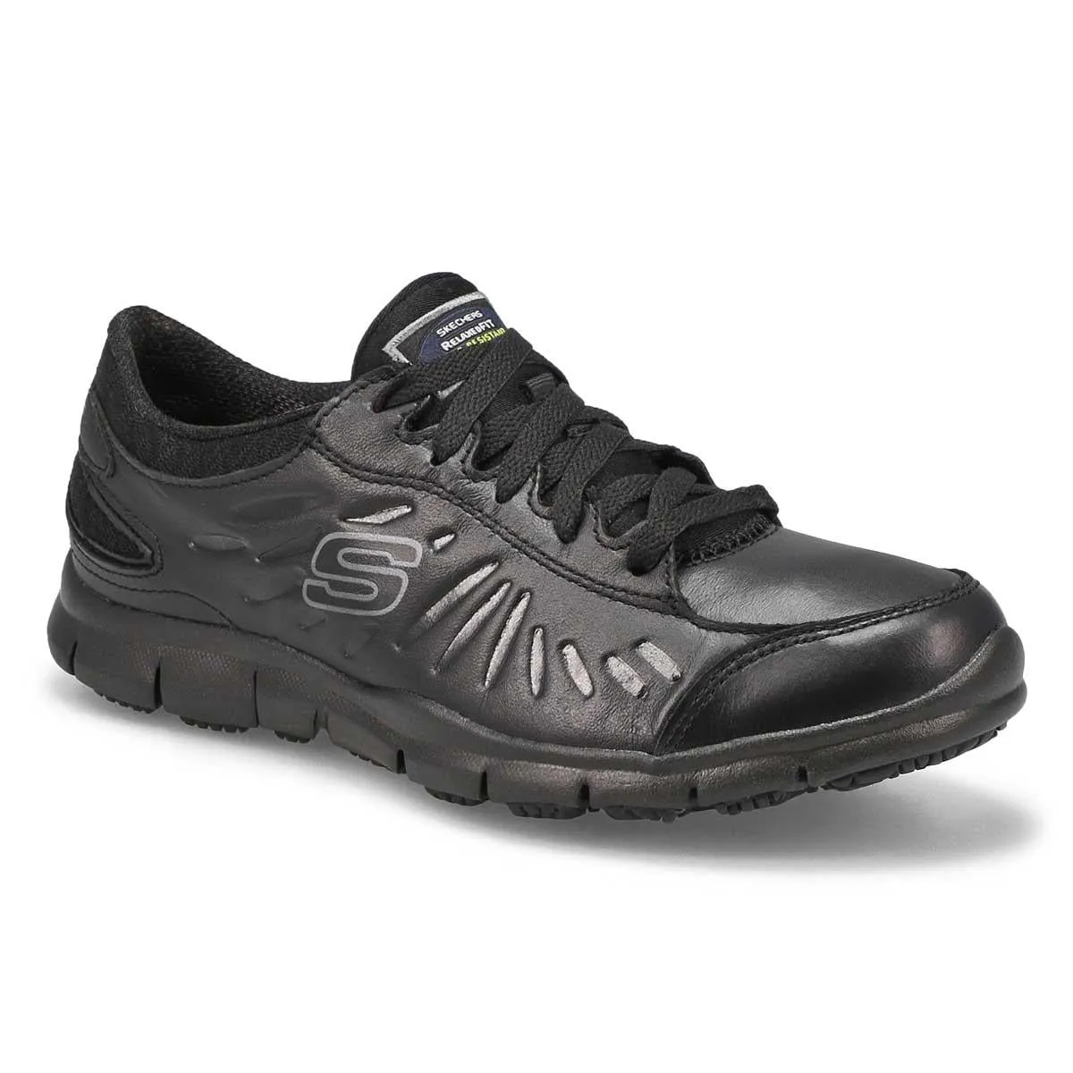 Skechers 76551EC Eldred Berufs-Sneaker für Damen mit weiter Passform