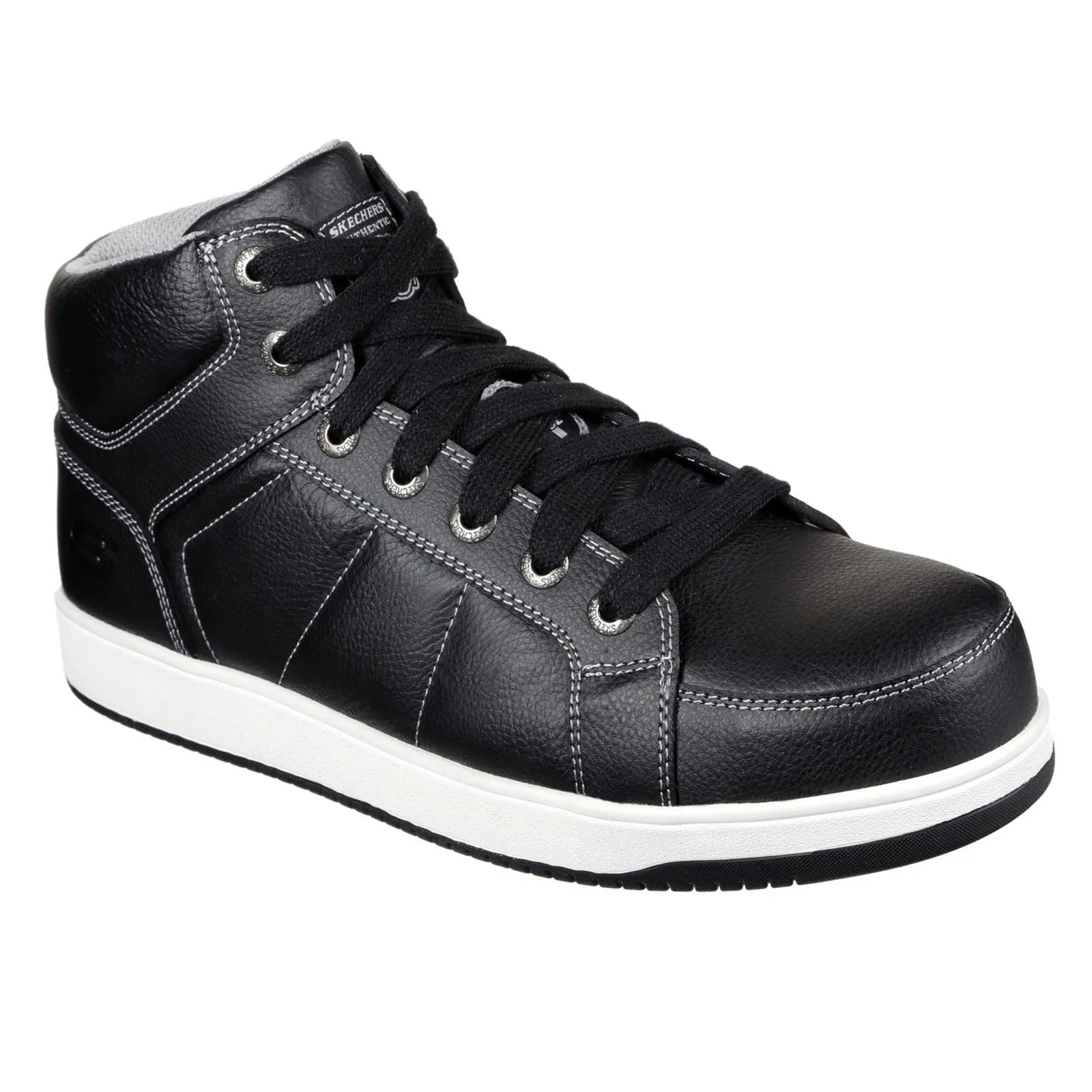 Skechers 77149EC Watab Sicherheits-Sneaker für Herren in weiter Passform