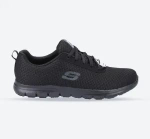 Skechers 77210EC Genter Bronaugh SR Berufs-Sneaker für Damen mit weiter Passform
