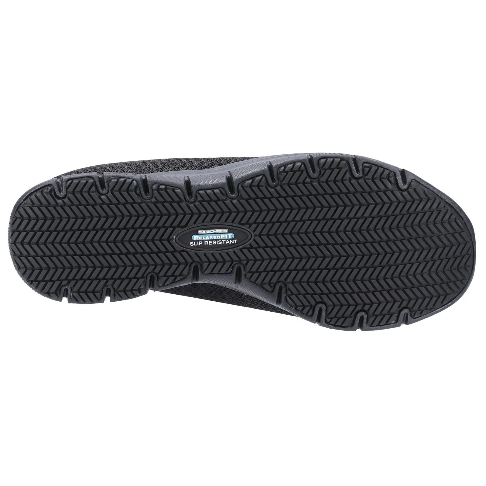 Skechers 77210EC Genter Bronaugh SR Berufs-Sneaker für Damen mit weiter Passform