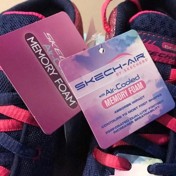 Skechers Air Ultra Girls Glitterama Sneakers