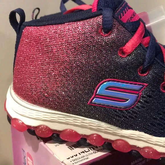 Skechers Air Ultra Girls Glitterama Sneakers