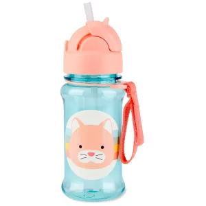 Skip Hop Zoo Tritan Renew Straw Bottle - Cat