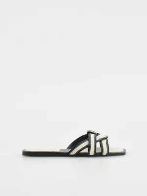 Sliders with straps