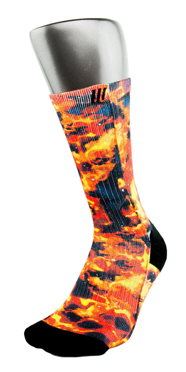 Solar Flares CES Custom Socks