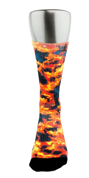 Solar Flares CES Custom Socks