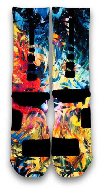 Solar Flares Custom Elite Socks