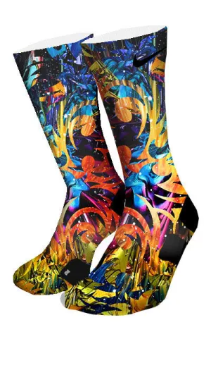 Solar Flares Custom Elite Socks