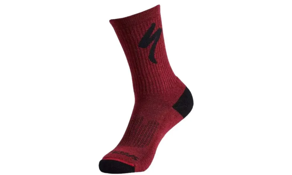 Specialized Merino Midweight Tall Logo Sock