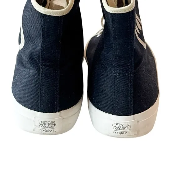 Star Wars Po-Zu Resistance Sneaker Limited Edition Black White Laces Size 12