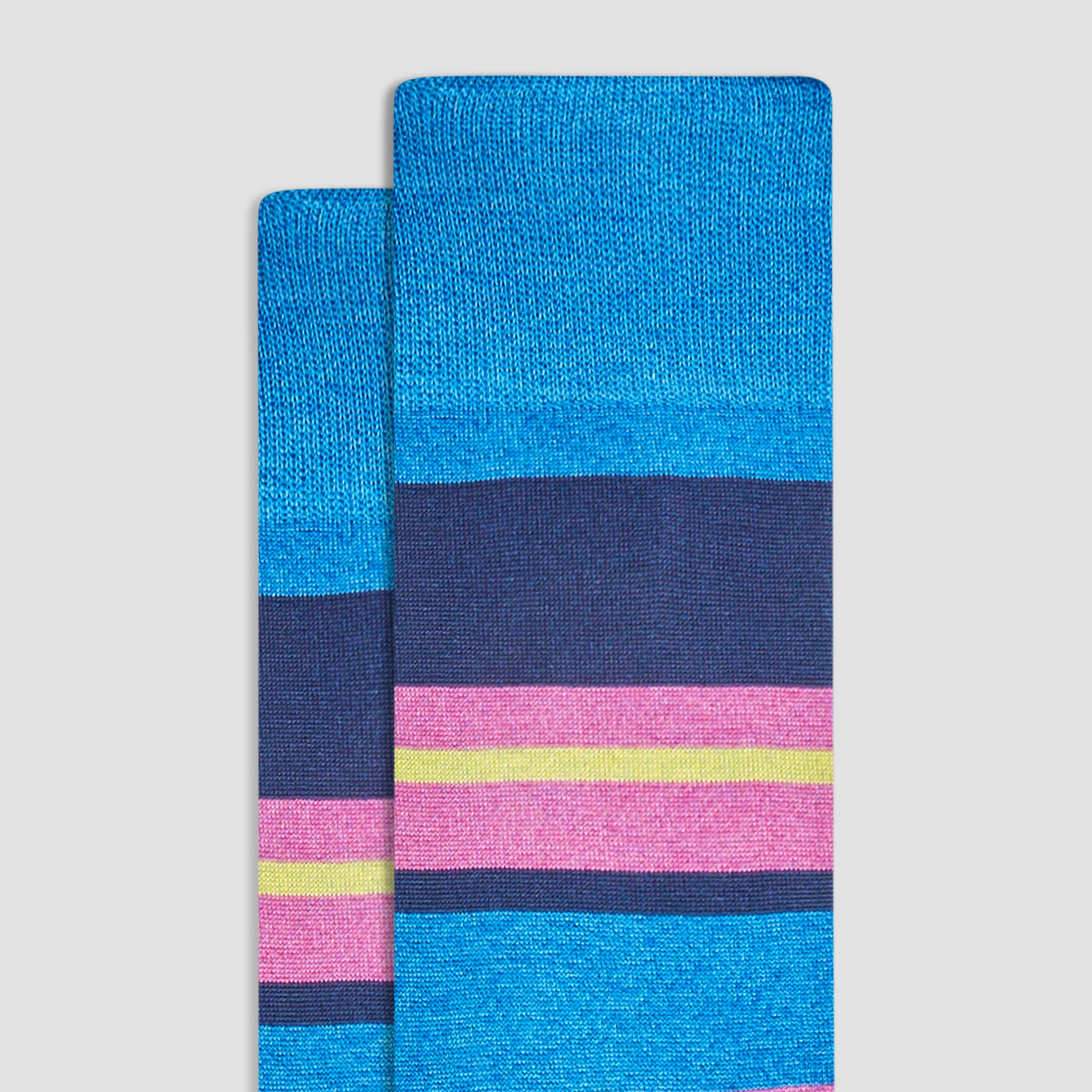 Striped Mid-Calf Socks