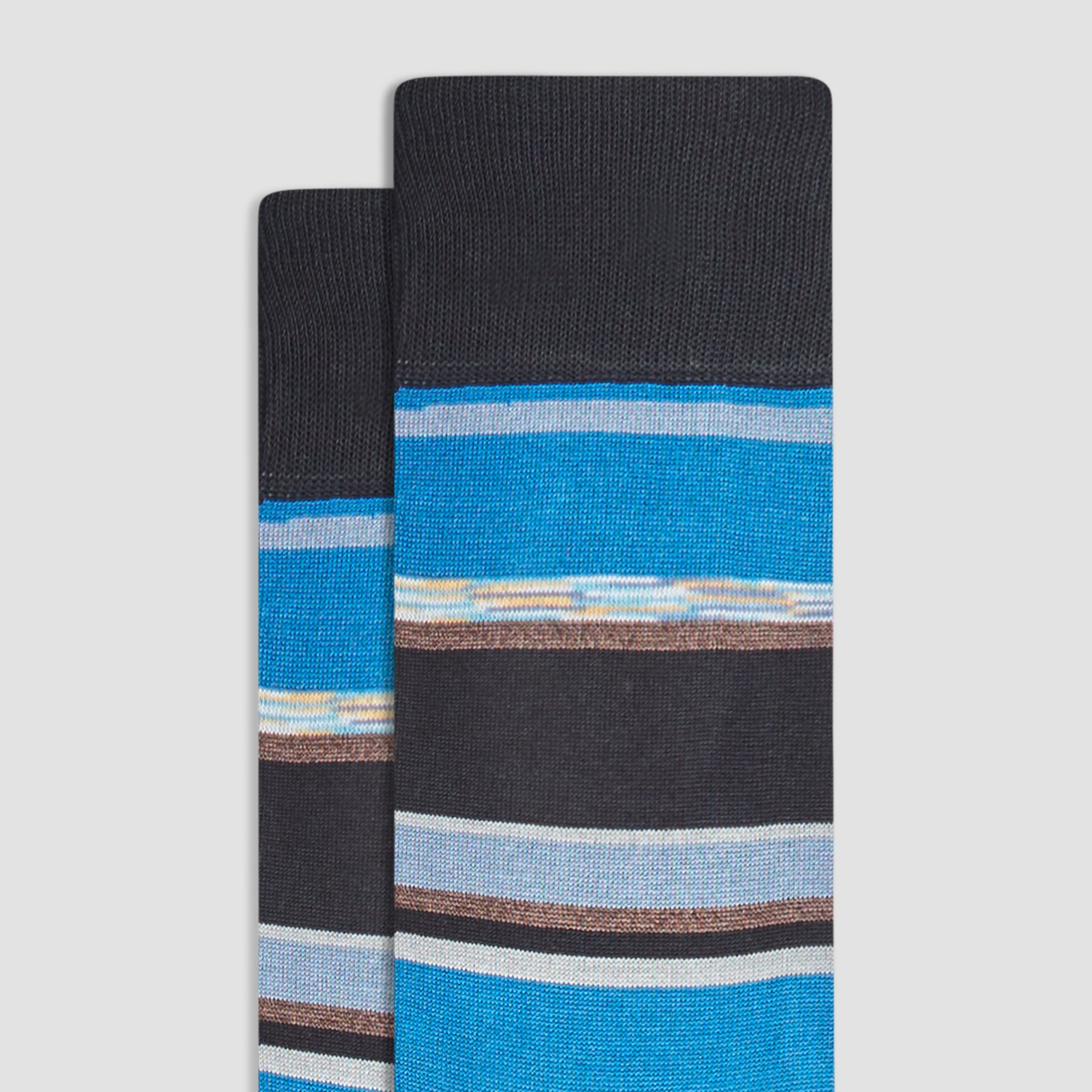 Striped Mid-Calf Socks