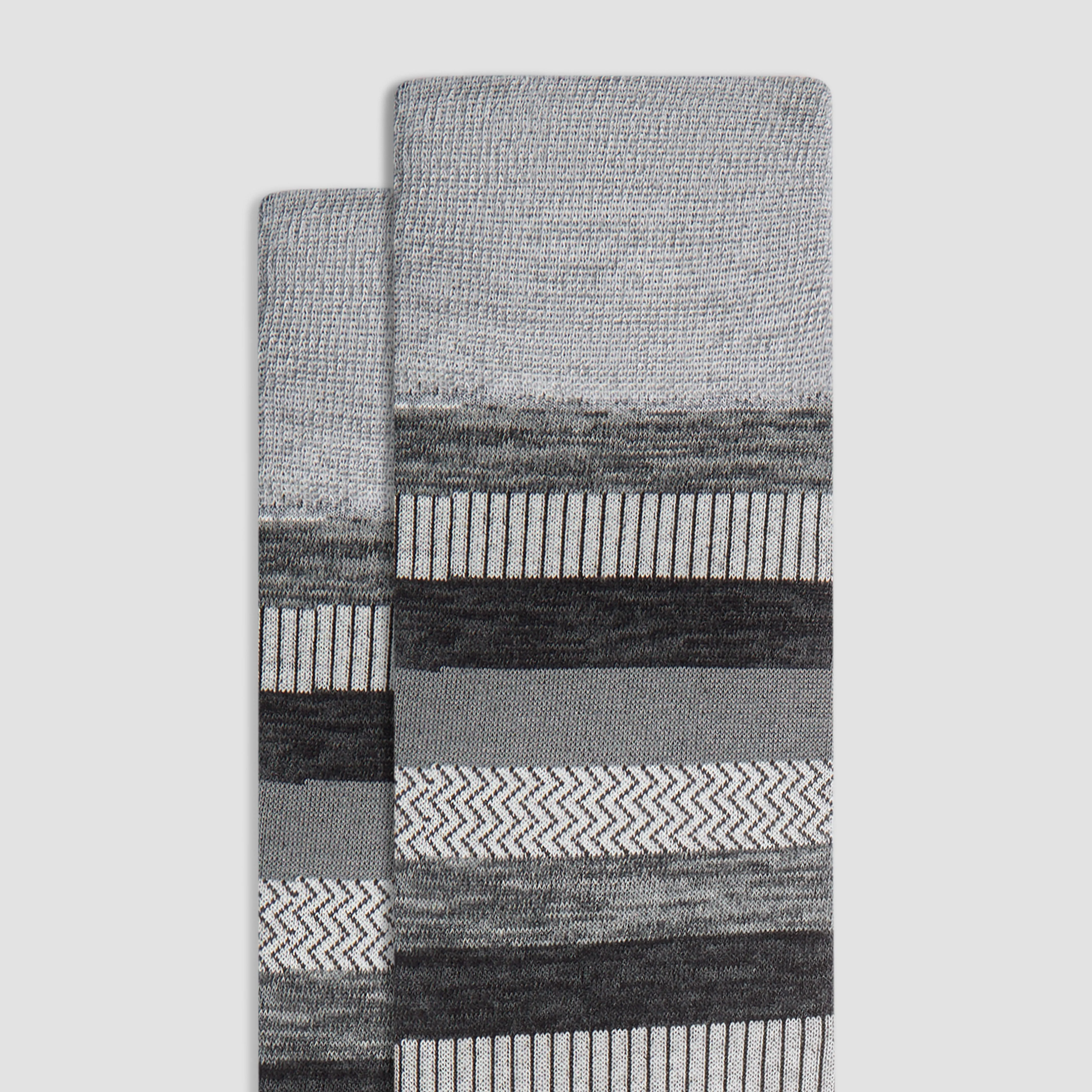 Striped Mid-Calf Socks