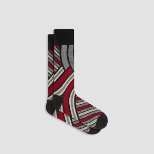 Striped Mid-Calf Socks