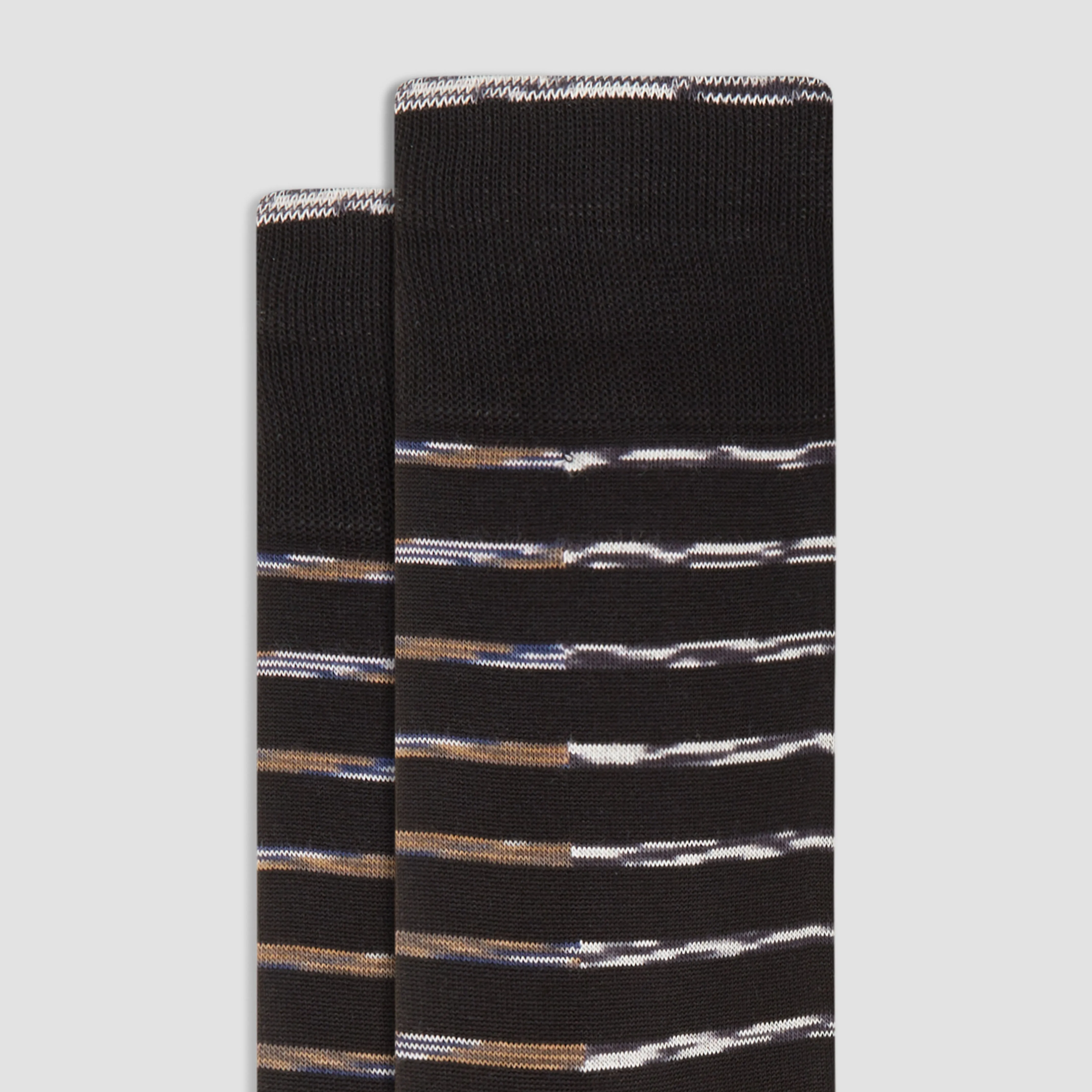 Striped Mid-Calf Socks