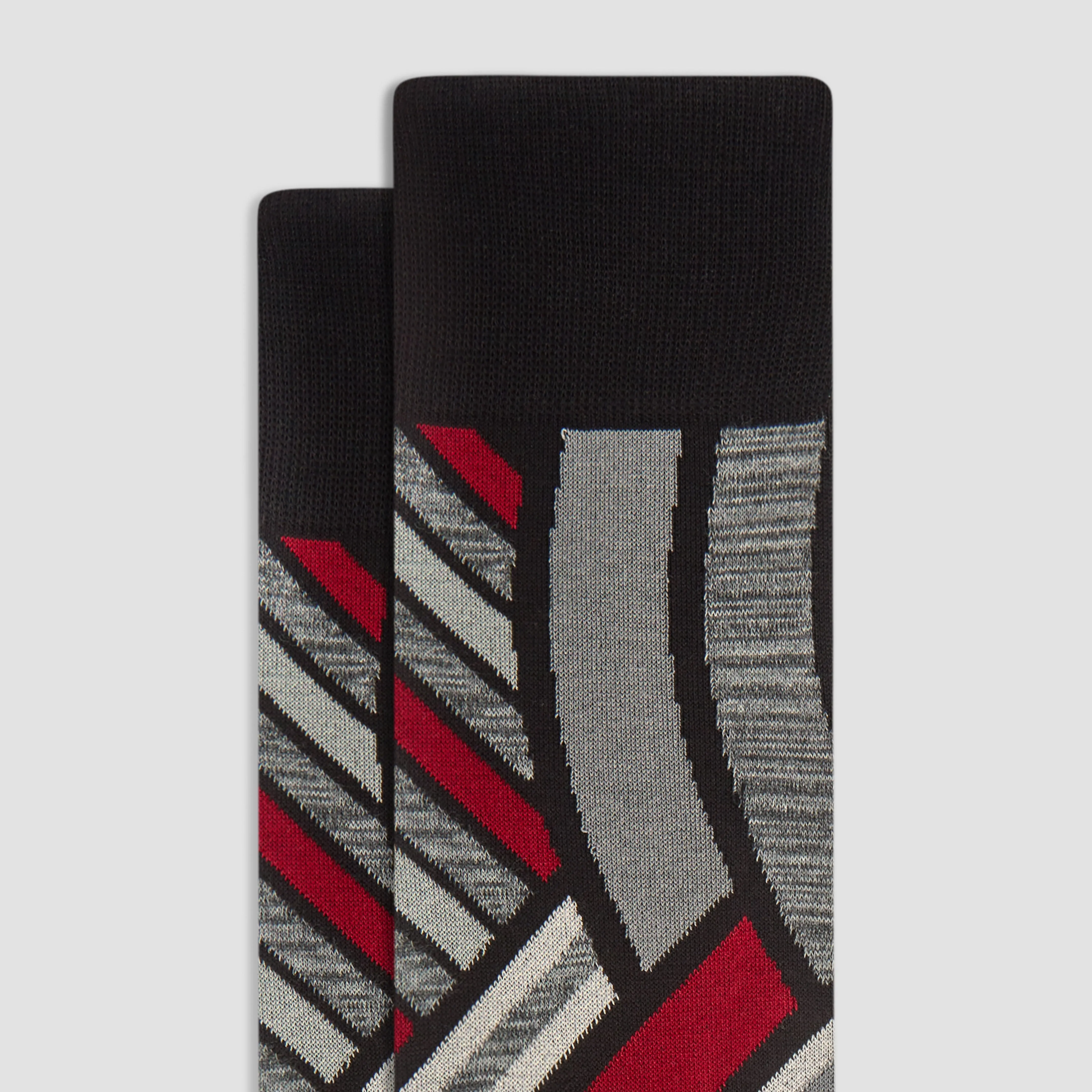 Striped Mid-Calf Socks