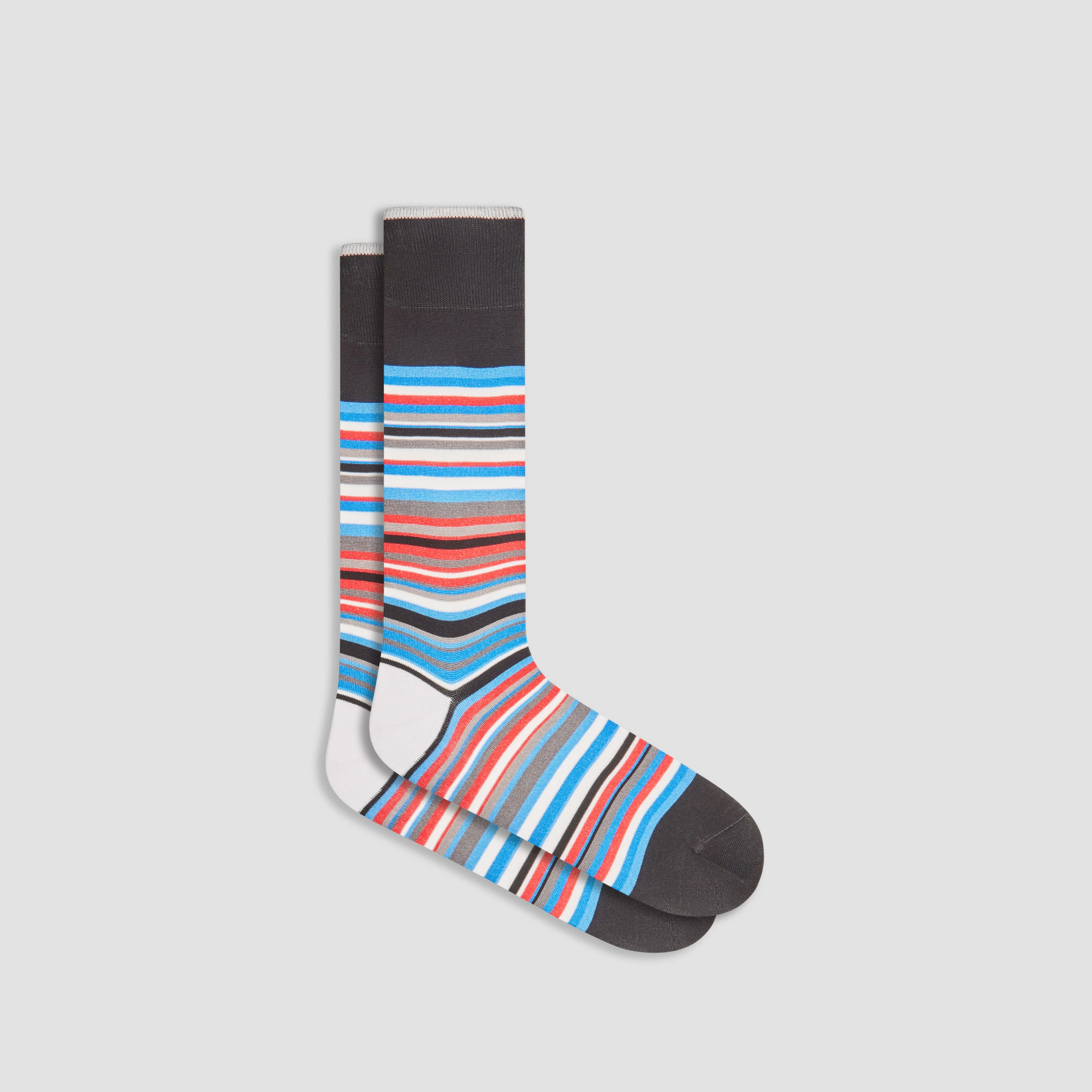 Striped Mid-Calf Socks