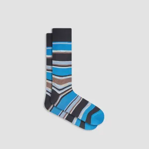 Striped Mid-Calf Socks