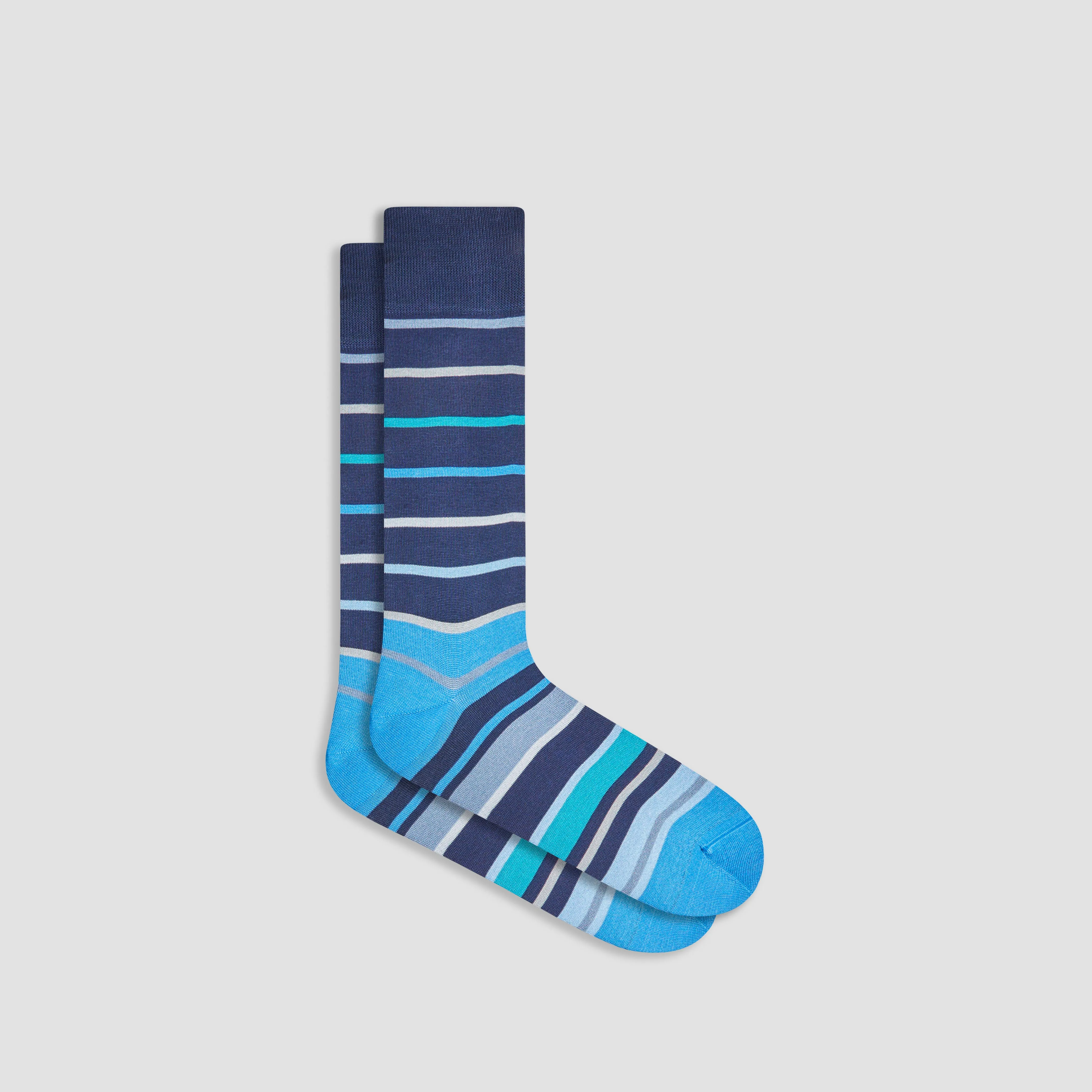 Striped Mid-Calf Socks