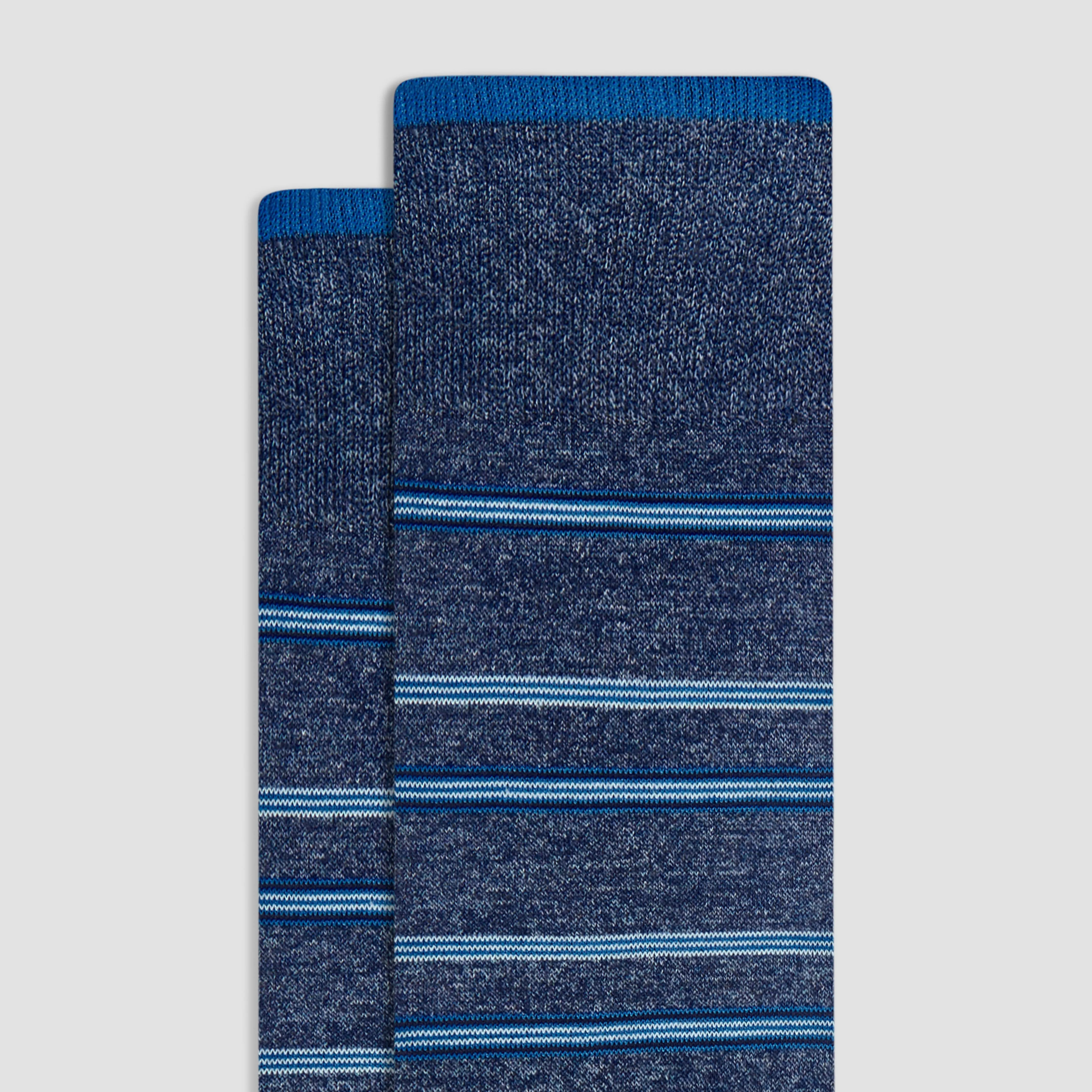 Striped Mid-Calf Socks