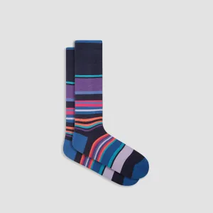 Striped Mid-Calf Socks