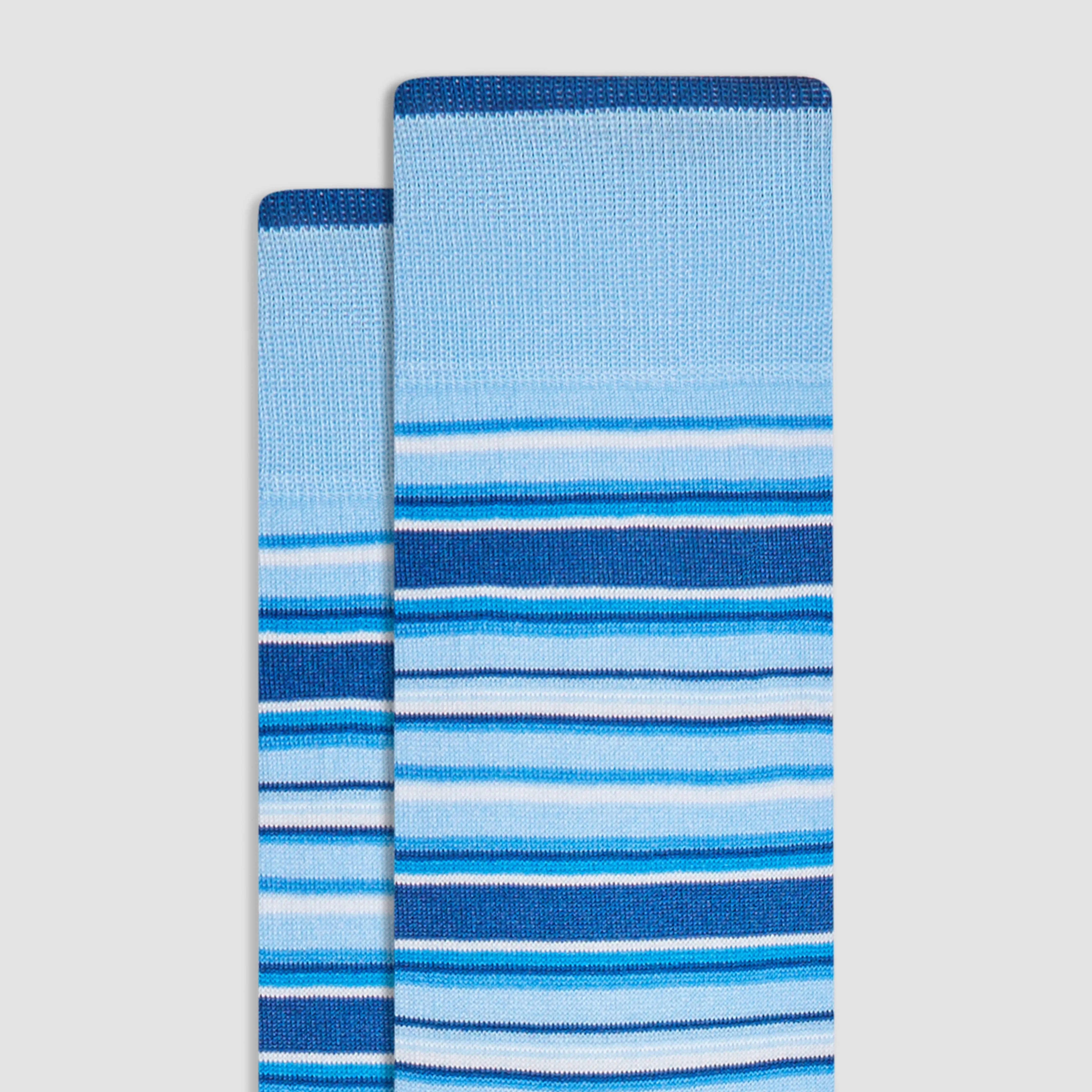 Striped Mid-Calf Socks