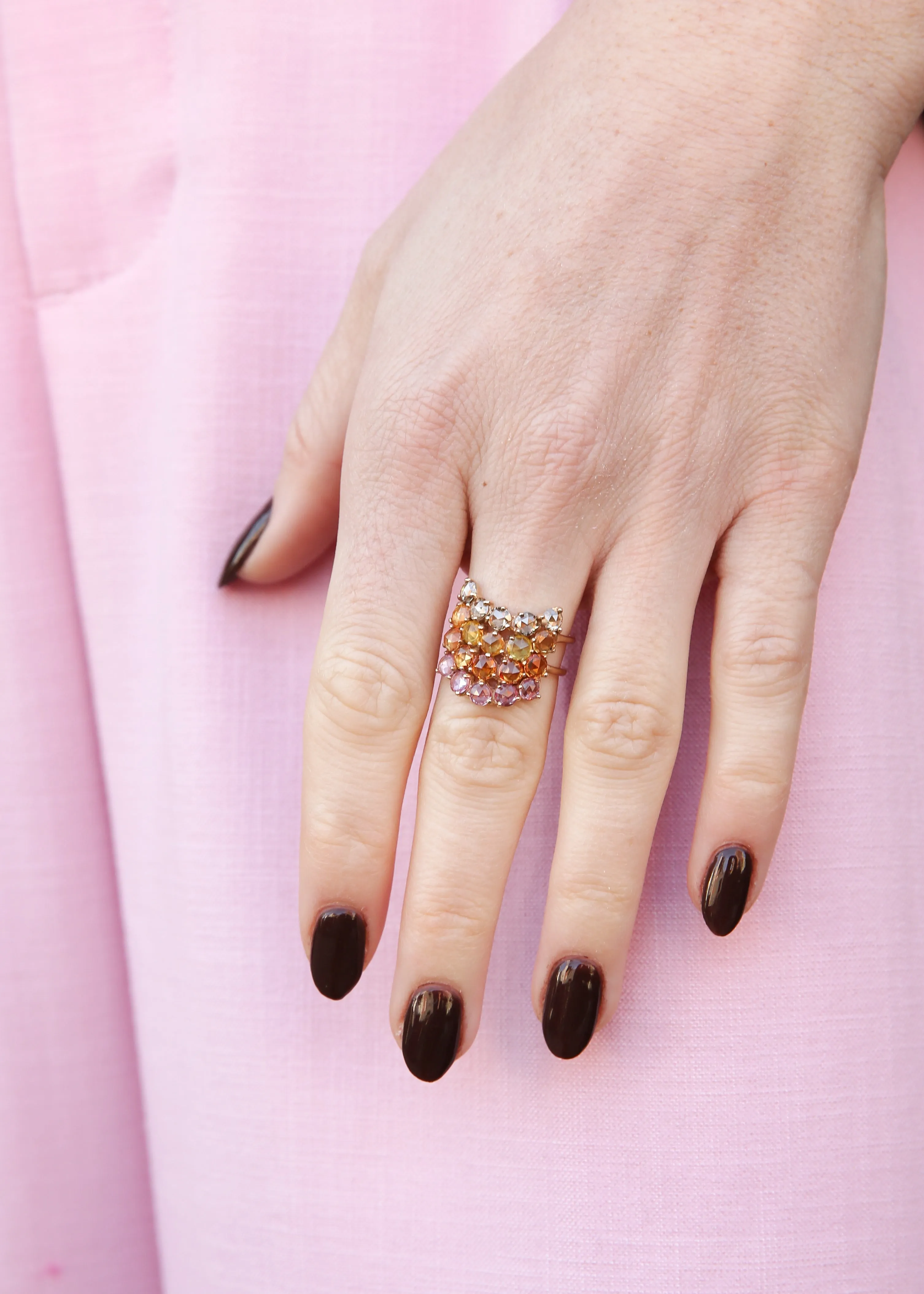 Sunburst Indirissima Ring