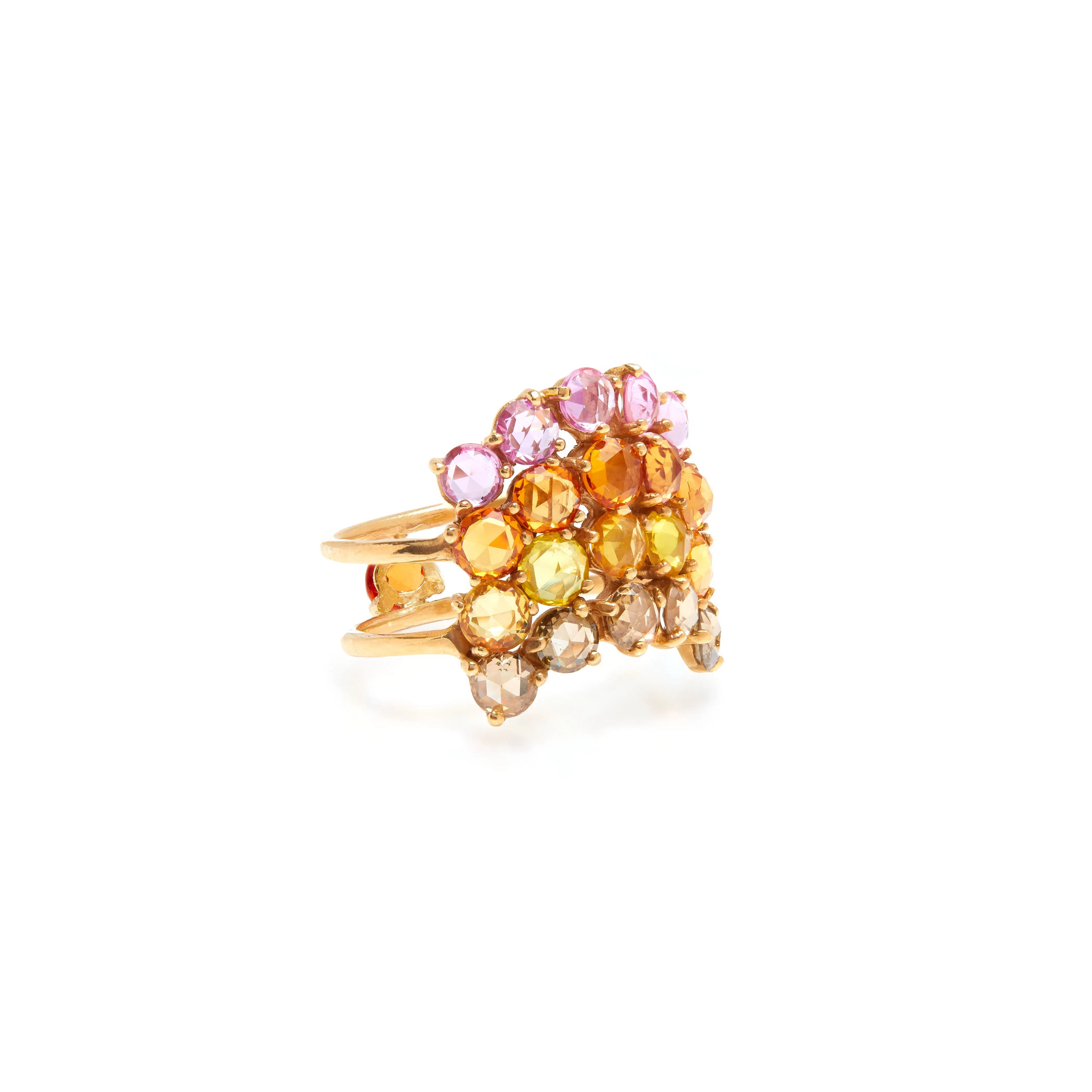 Sunburst Indirissima Ring