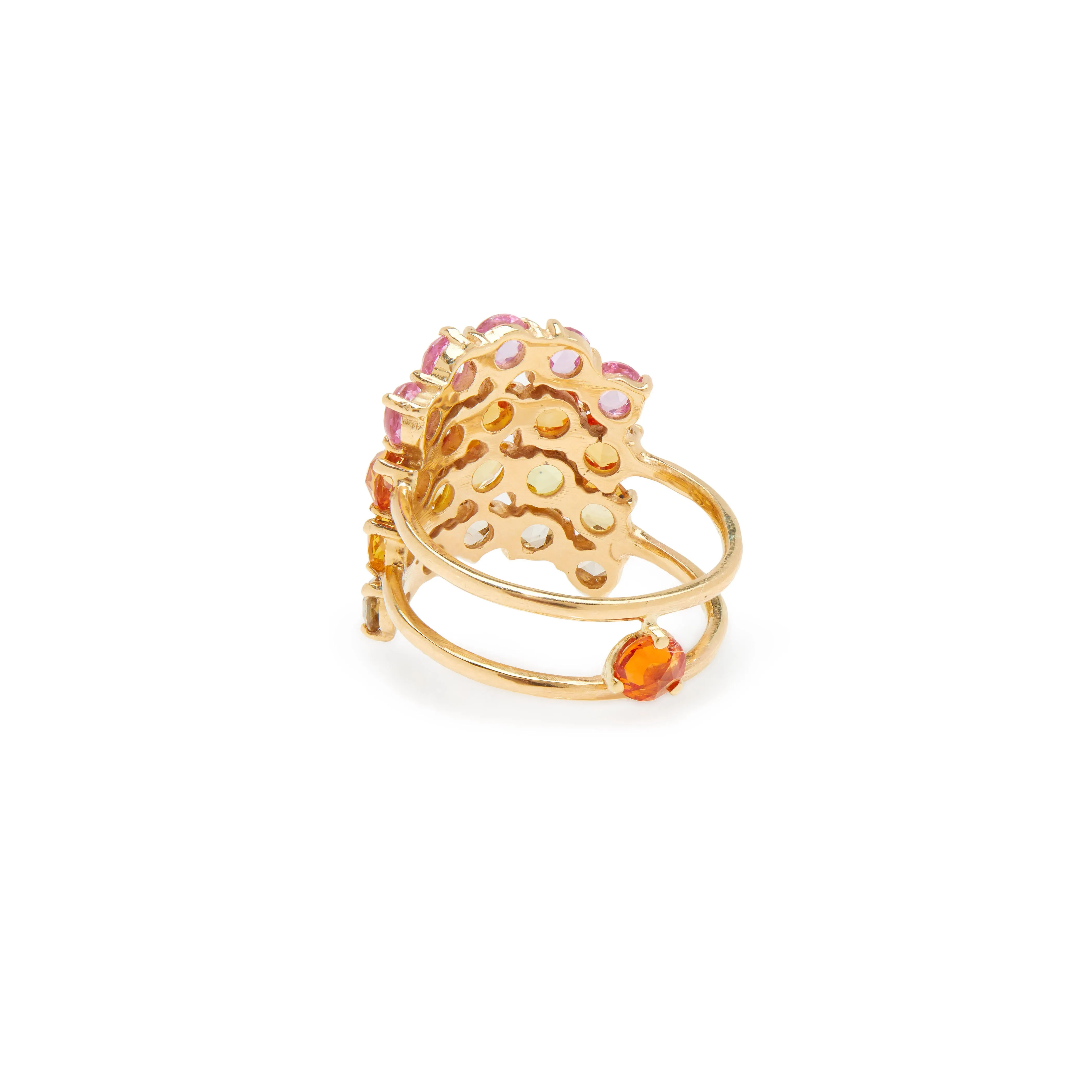 Sunburst Indirissima Ring