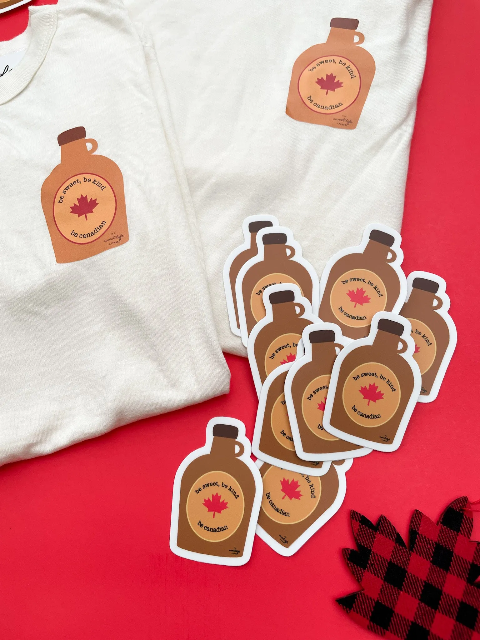 Sweet like Maple Syrup Vinyl Sticker