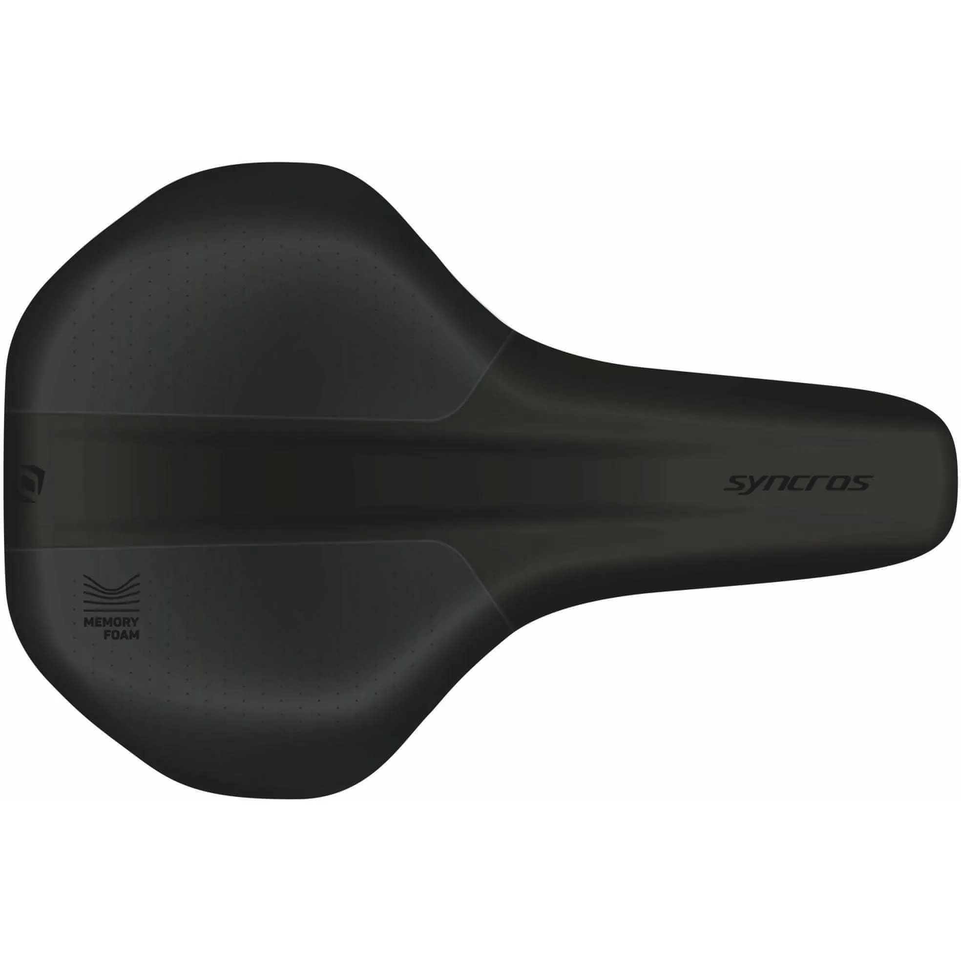 Syncros Capilano Urban Memory Foam Cycling Saddle - Black