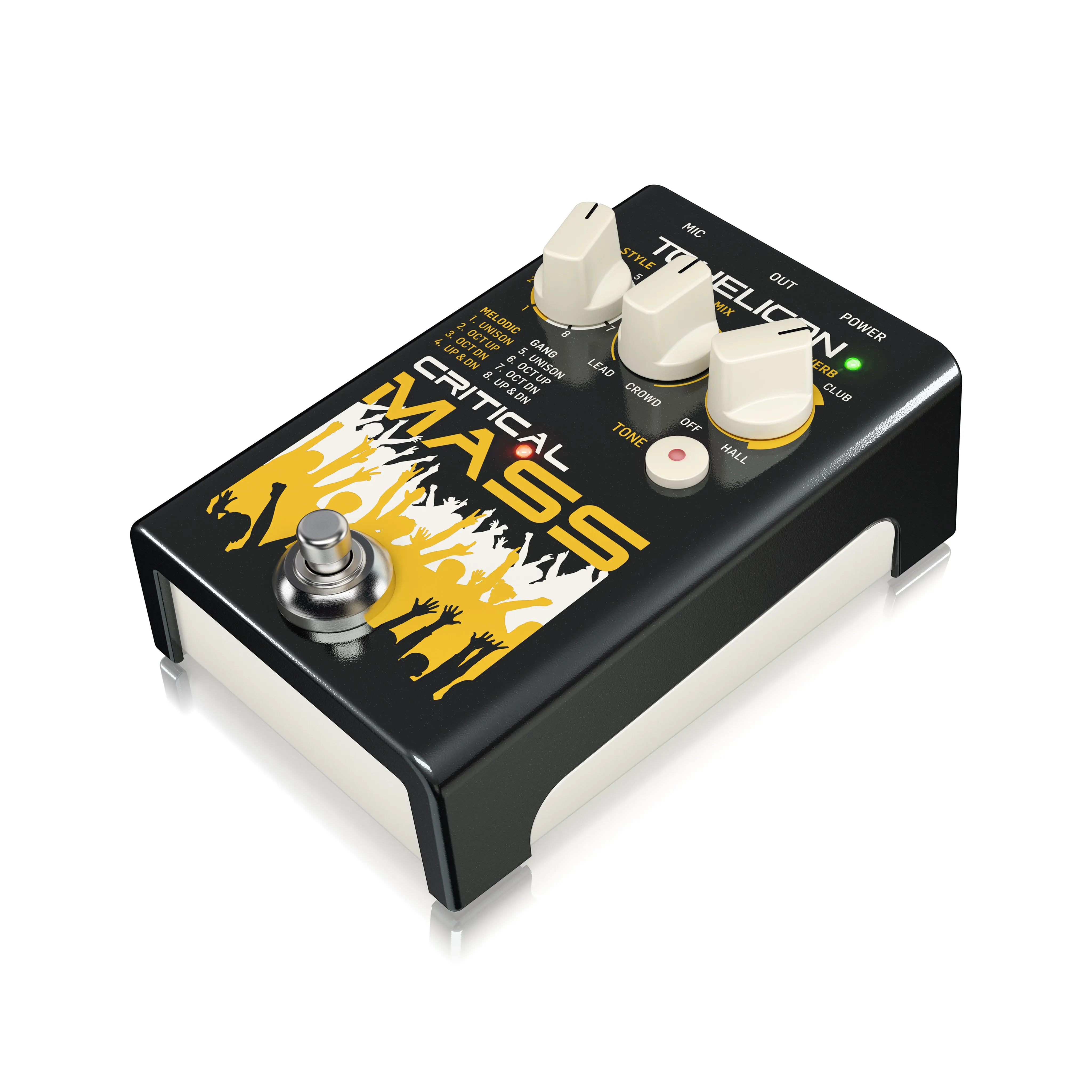 TC Helicon Critical Mass Vocal Effects Pedal (000-CGT00)