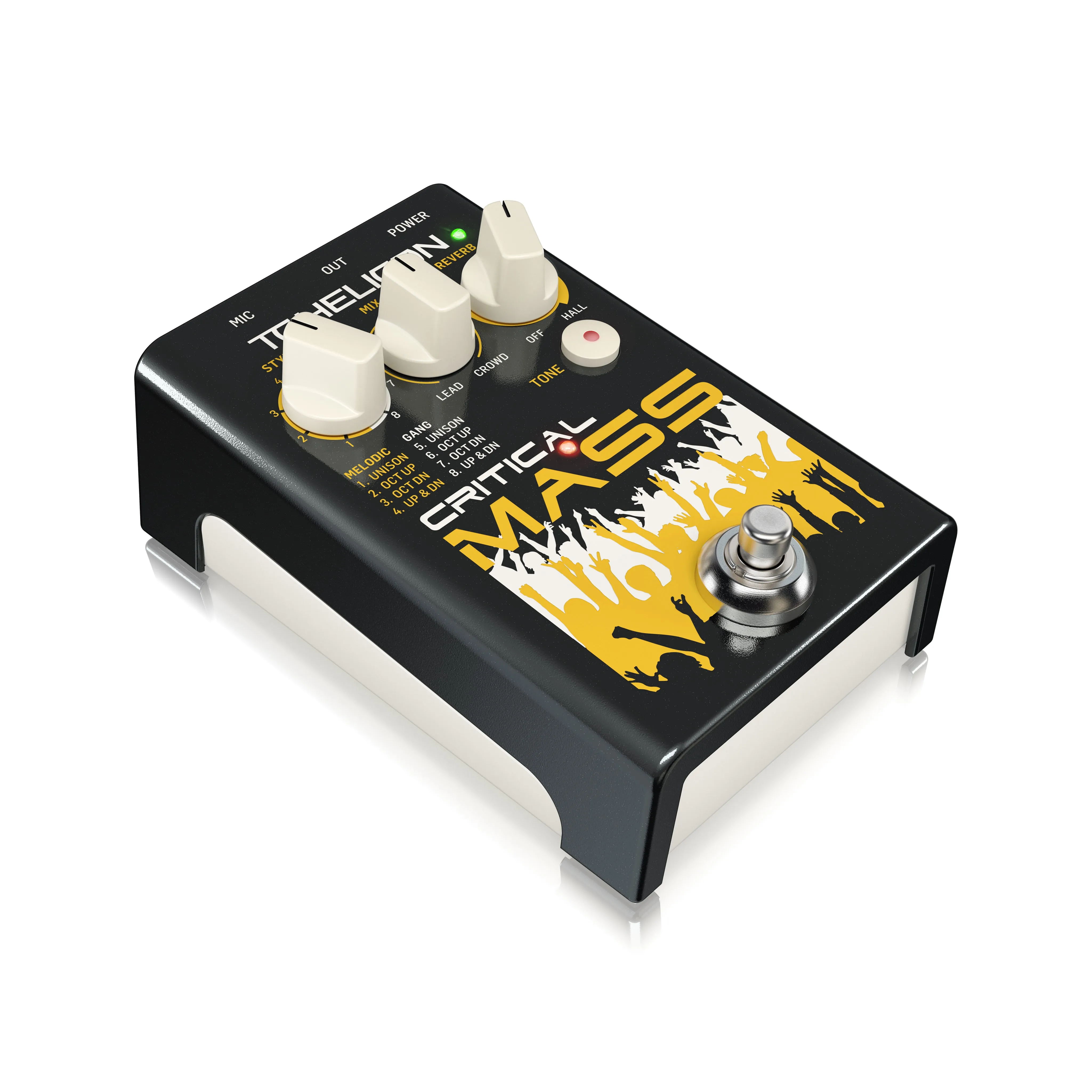 TC Helicon Critical Mass Vocal Effects Pedal (000-CGT00)
