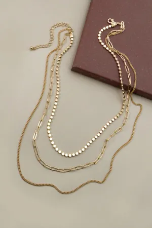 The Marlowe Multi-Layer Chain Necklace