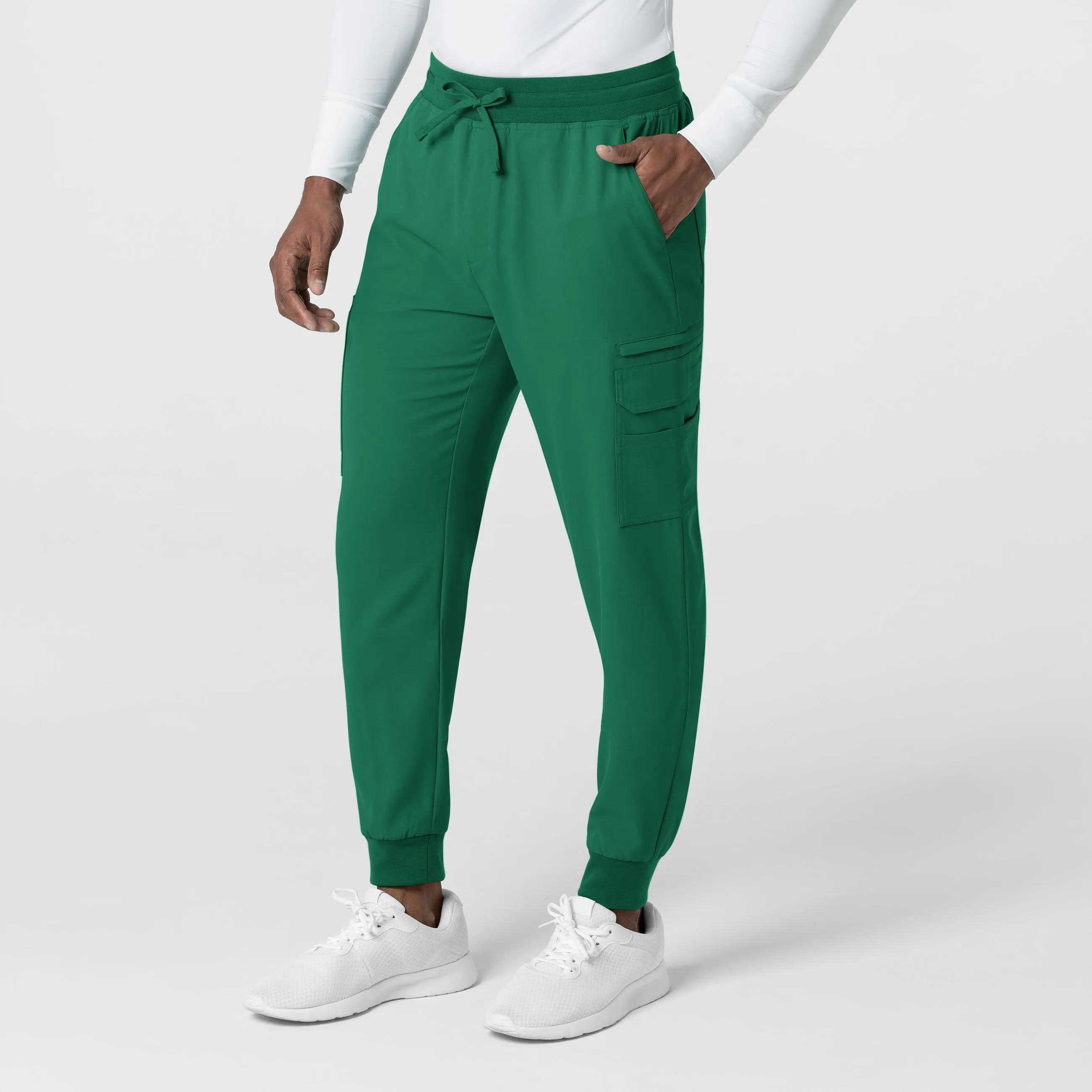 Thrive 5622 Men's Utility Jogger Scrub Pants Hunter