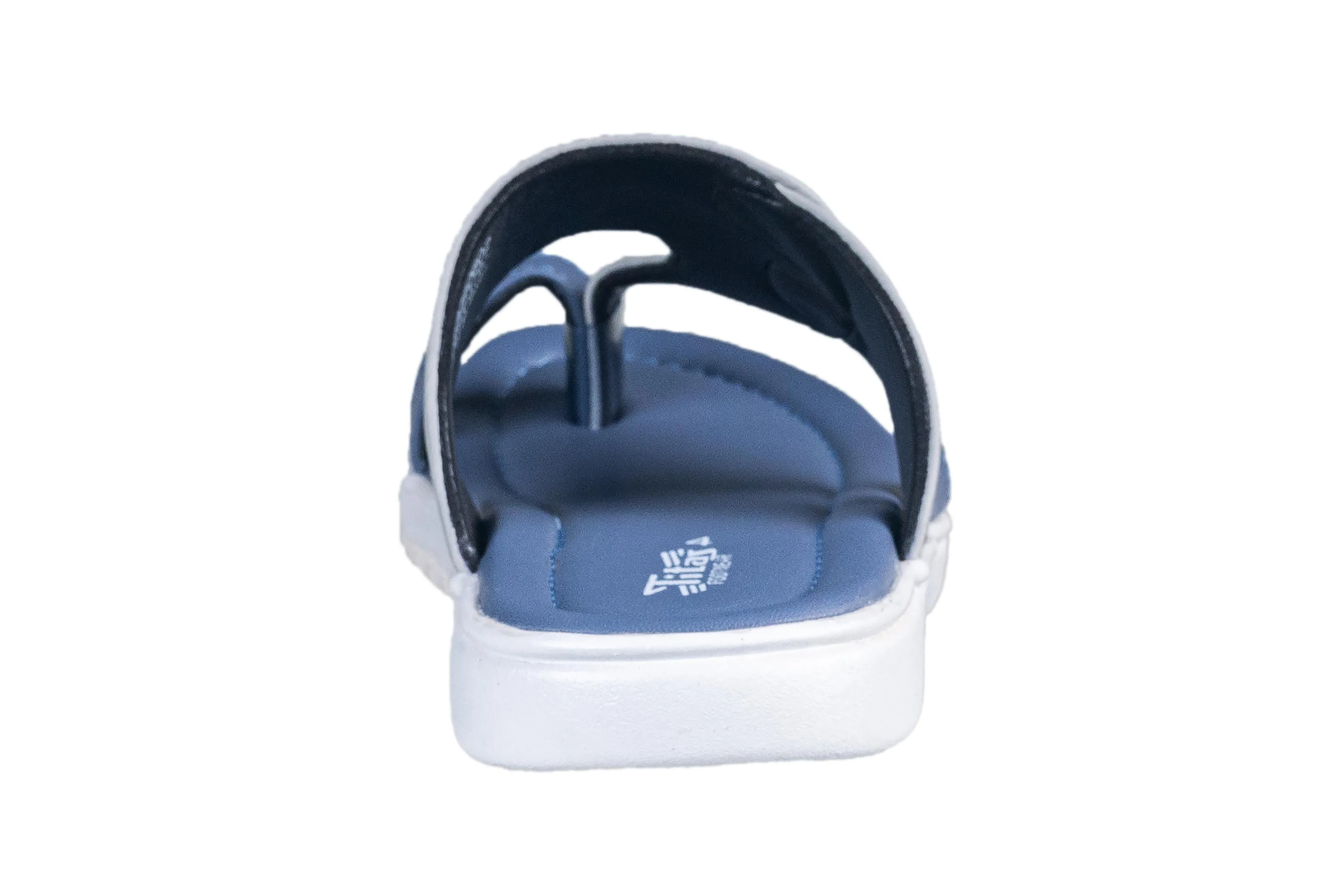 Titas Boys L. Grey / Blue Chappal