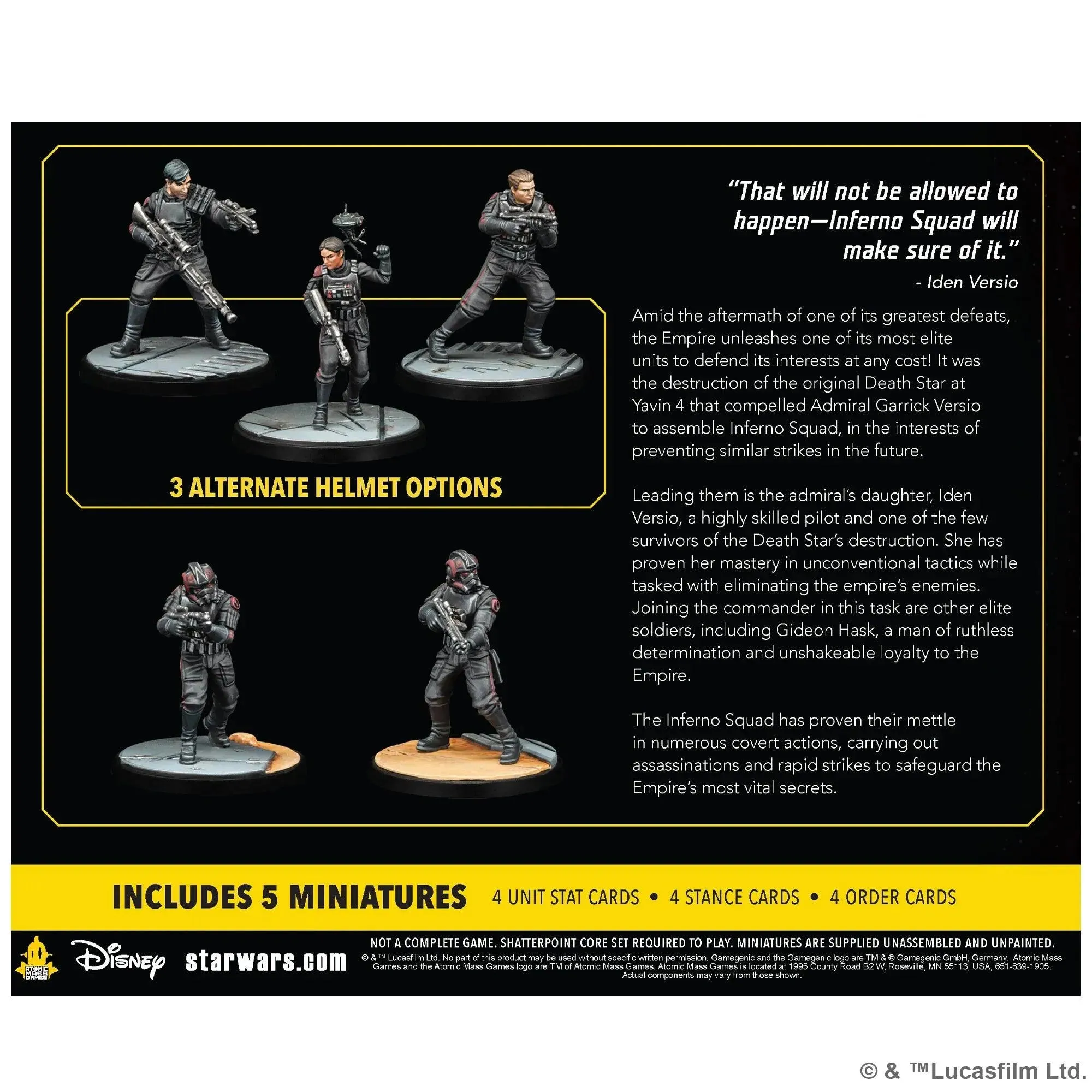 Today the Rebellion Dies Squad Pack