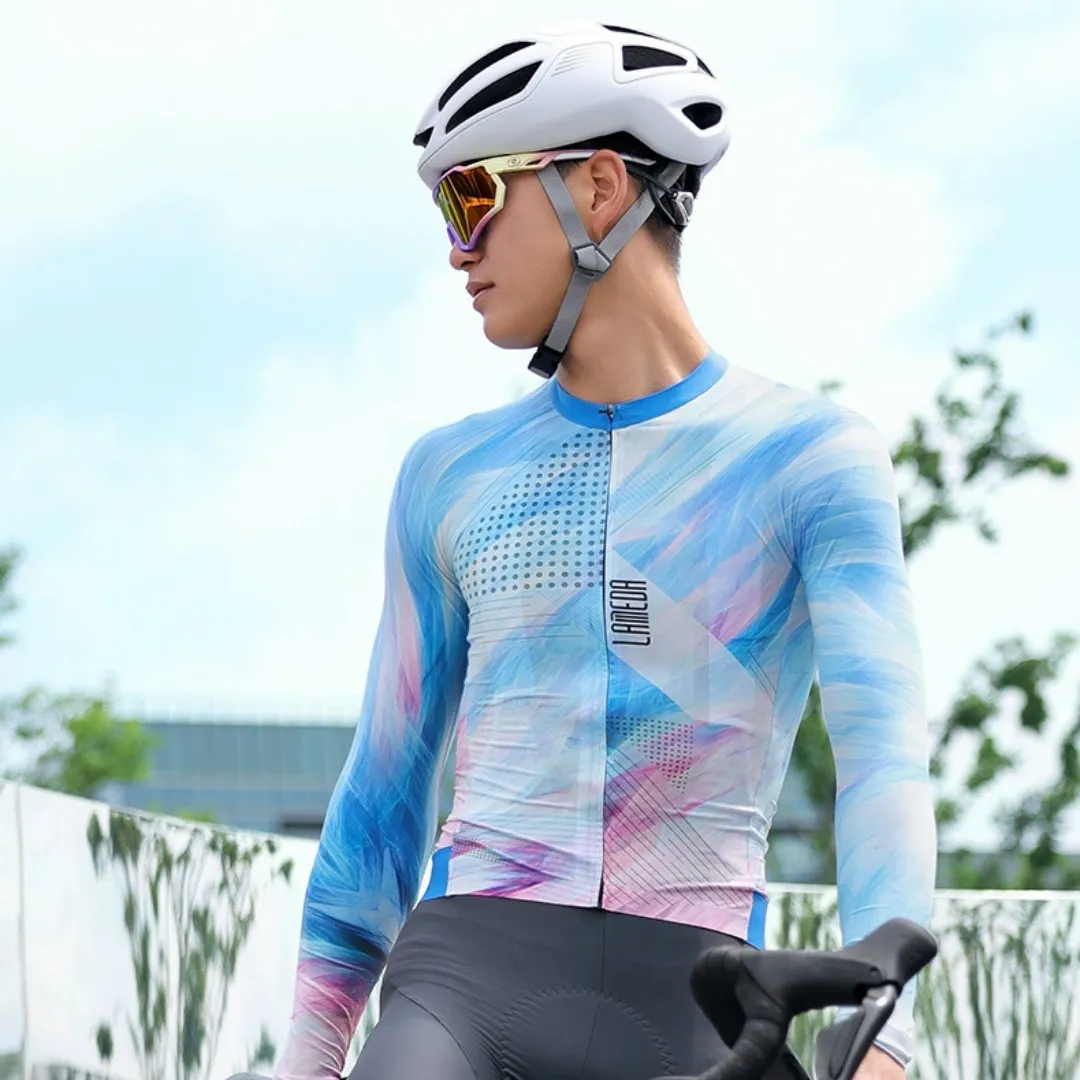 Tricota larga Peacock Blue Z127 LAMEDA Unisex