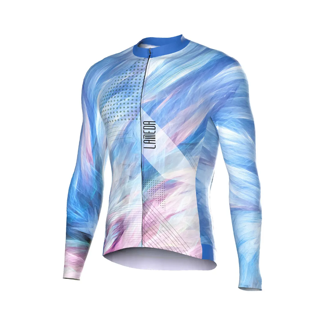 Tricota larga Peacock Blue Z127 LAMEDA Unisex