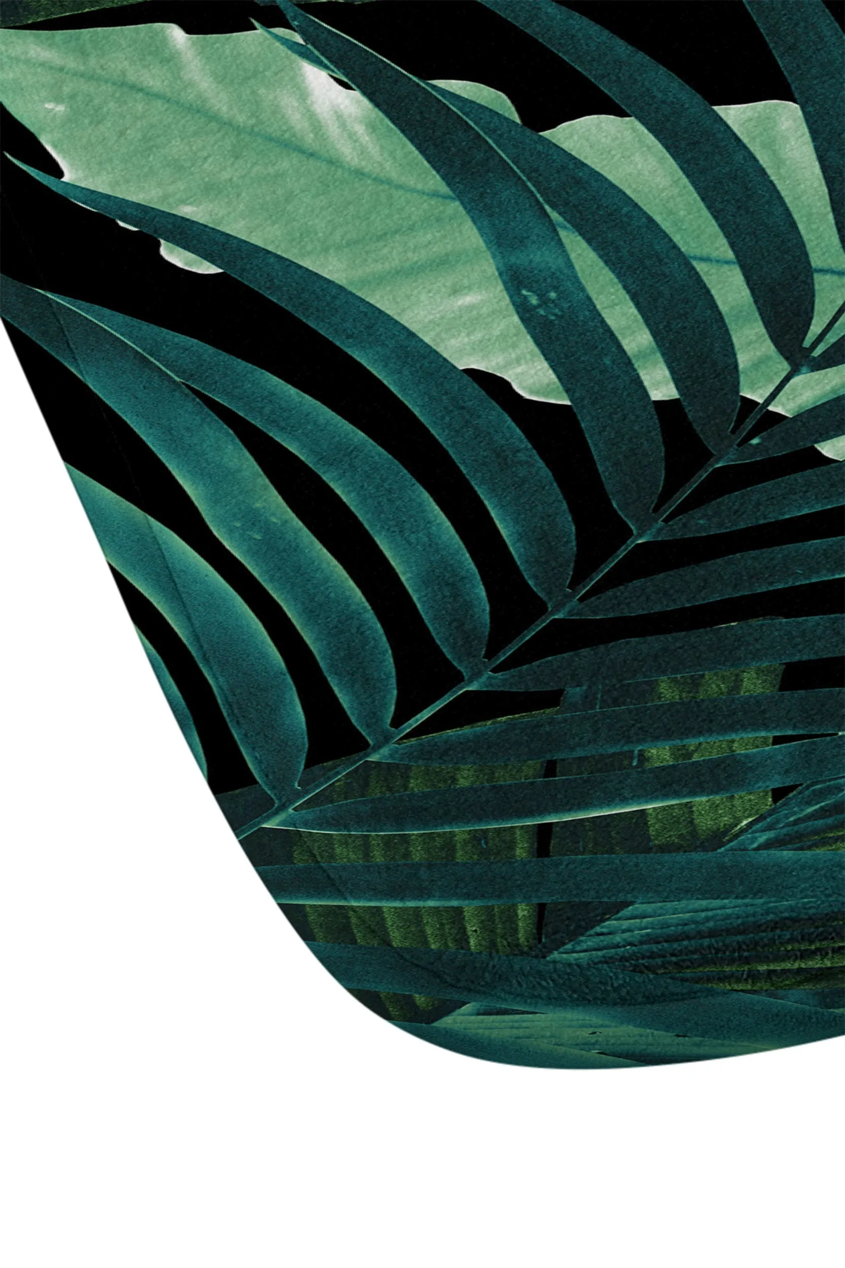 TROPICAL JUNGLE NIGHT 1 MEMORY FOAM BATH MAT