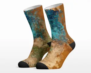 Unisex Socks, Canyon Sunset
