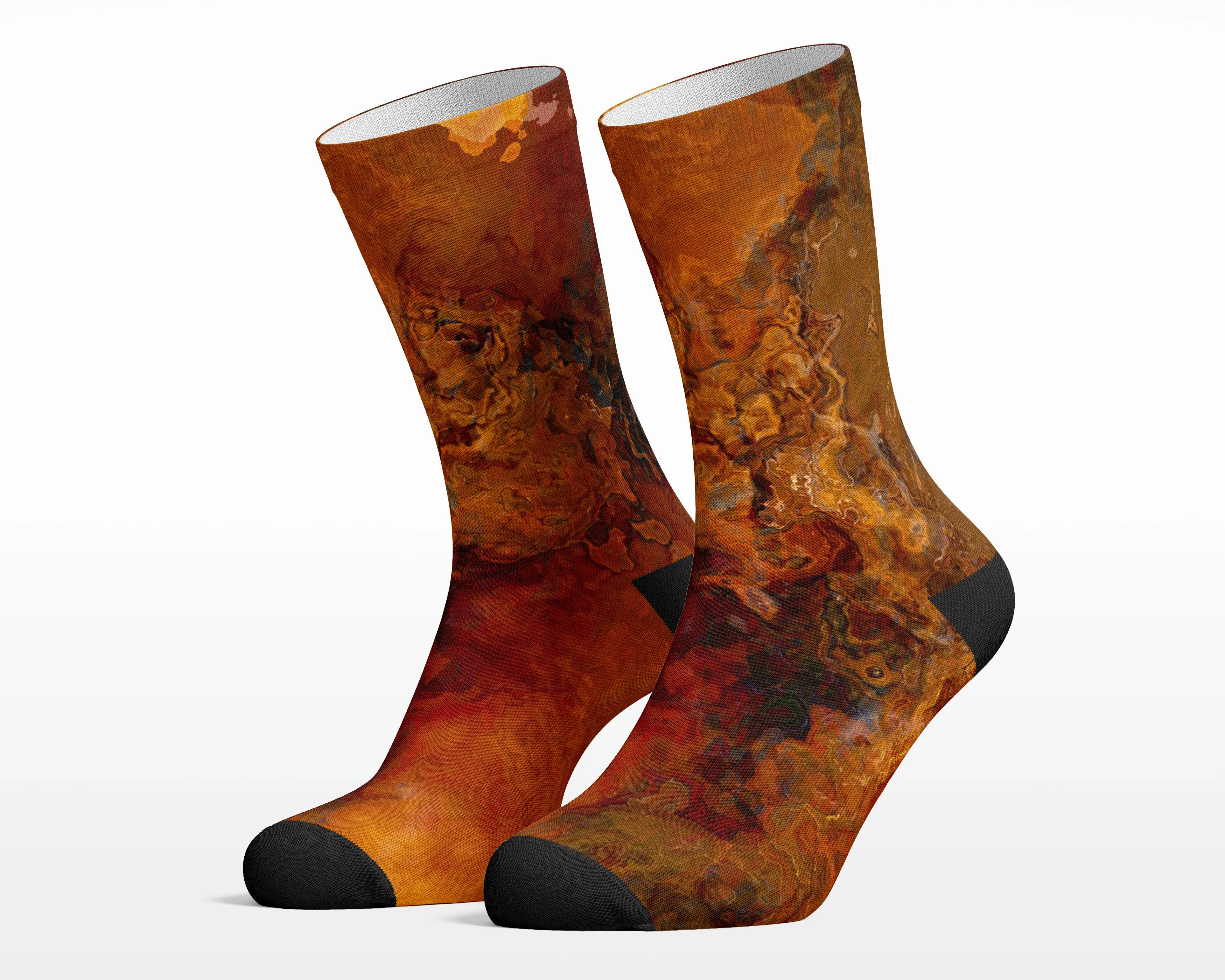 Unisex Socks, Gold Rush