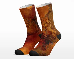 Unisex Socks, Gold Rush